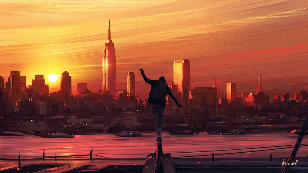 High7k.png art print by Alena Aenami for $57.95 CAD