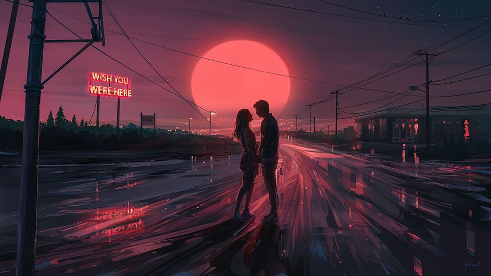 Looking Eyes 8k.png art print by Alena Aenami for $57.95 CAD