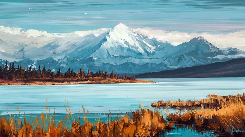 Landscape 7Do.png art print by Alena Aenami for $57.95 CAD