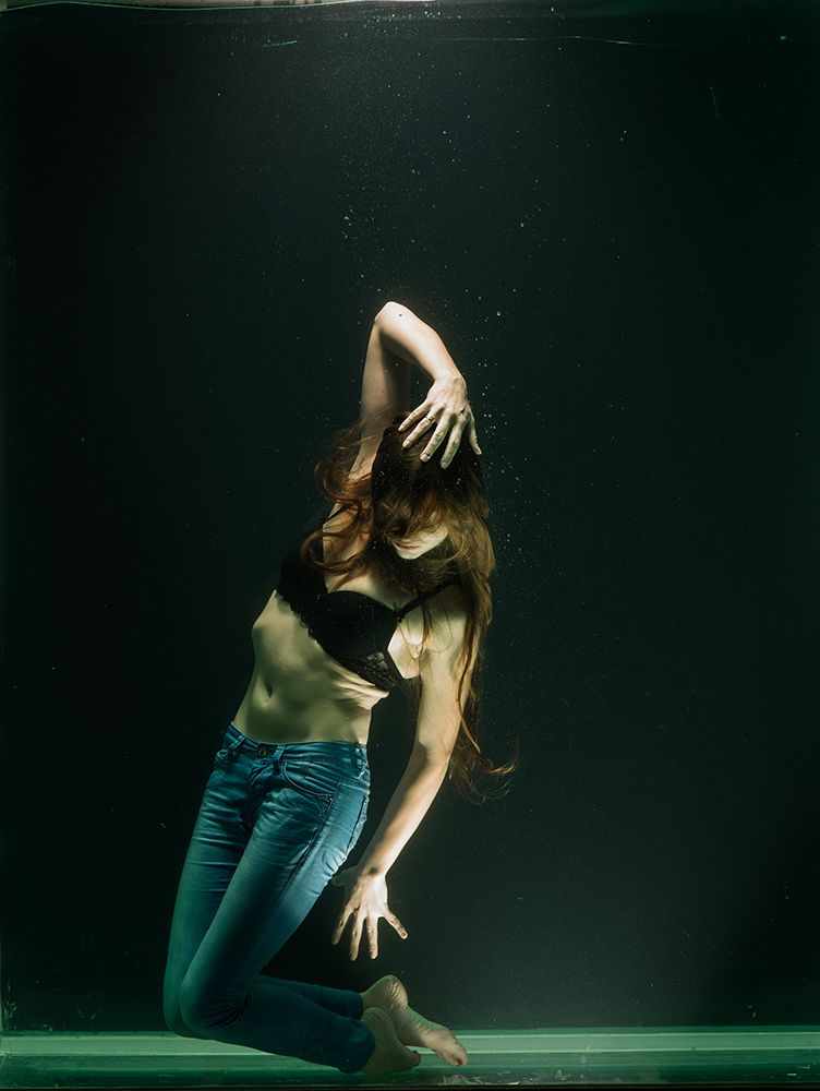 Underwater Artistic Portrait Shooting art print by Engin Akyurt for $57.95 CAD