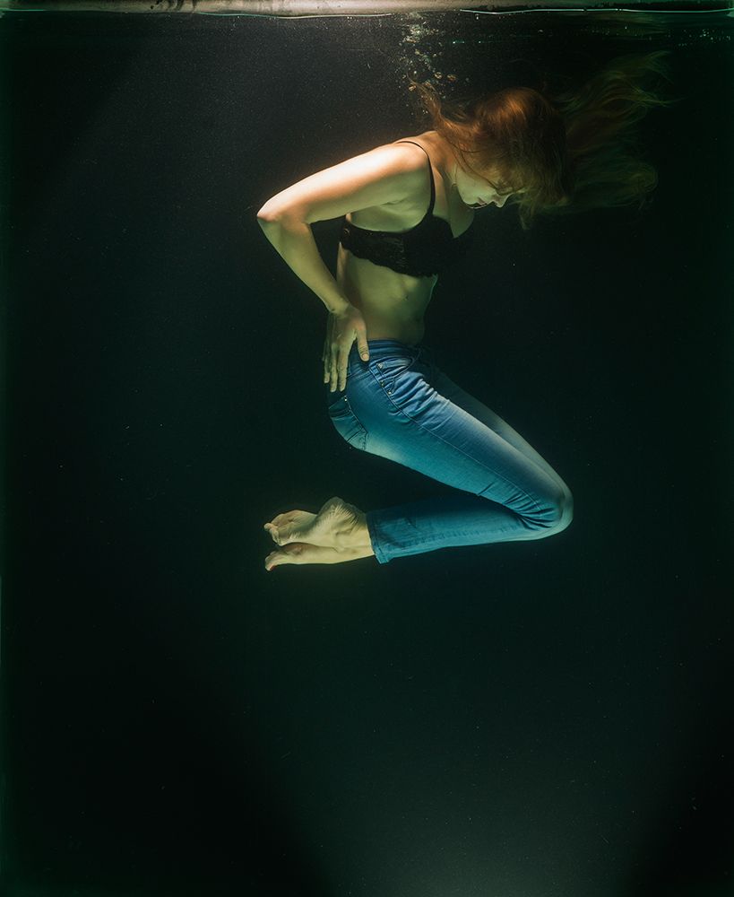 Underwater Artistic Portrait Shooting art print by Engin Akyurt for $57.95 CAD