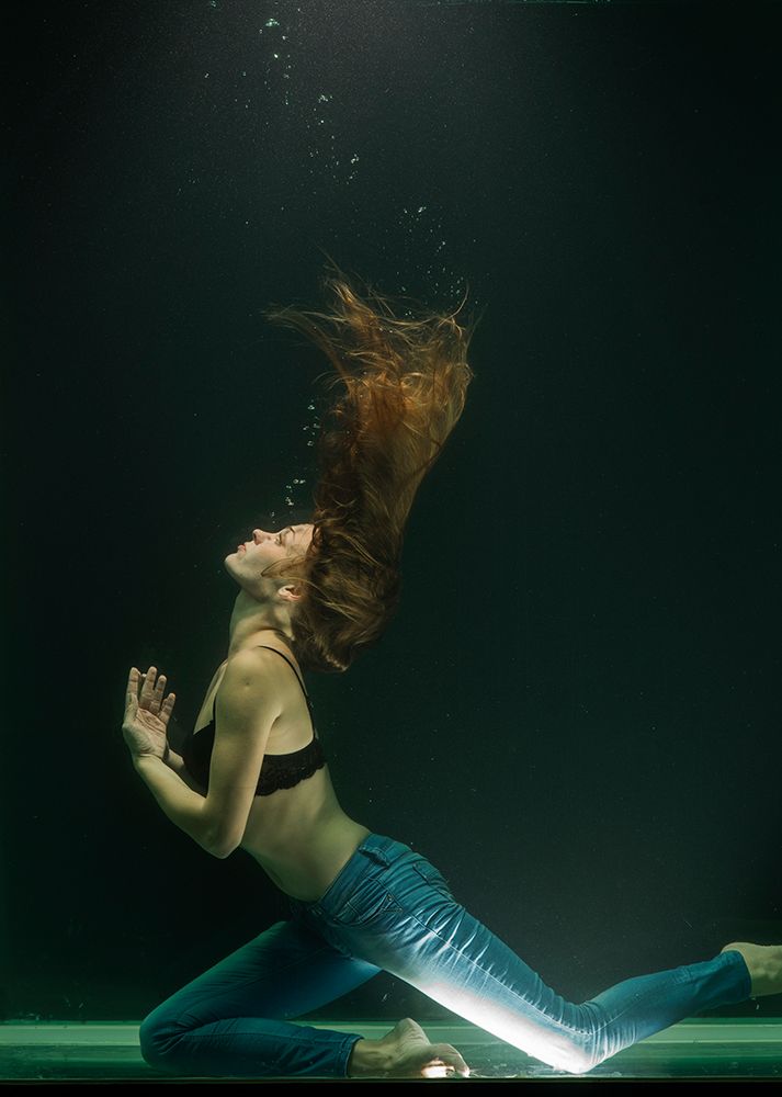 Underwater Artistic Portrait Shooting art print by Engin Akyurt for $57.95 CAD