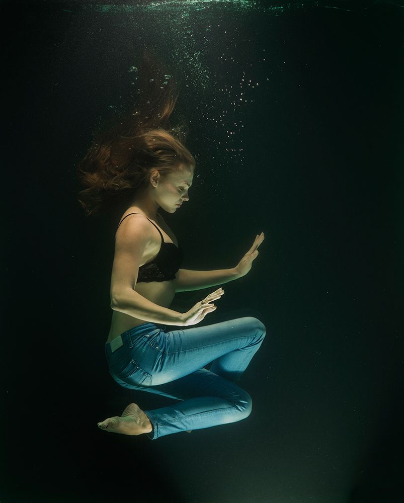 Underwater Artistic Portrait Shooting art print by Engin Akyurt for $57.95 CAD