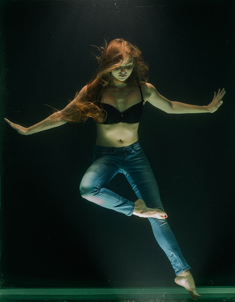 Underwater Artistic Portrait Shooting art print by Engin Akyurt for $57.95 CAD