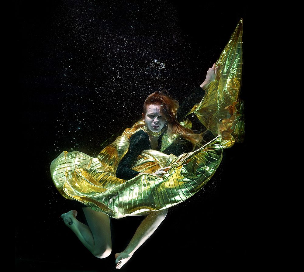 Underwater Artistic Portrait Shooting art print by Engin Akyurt for $57.95 CAD