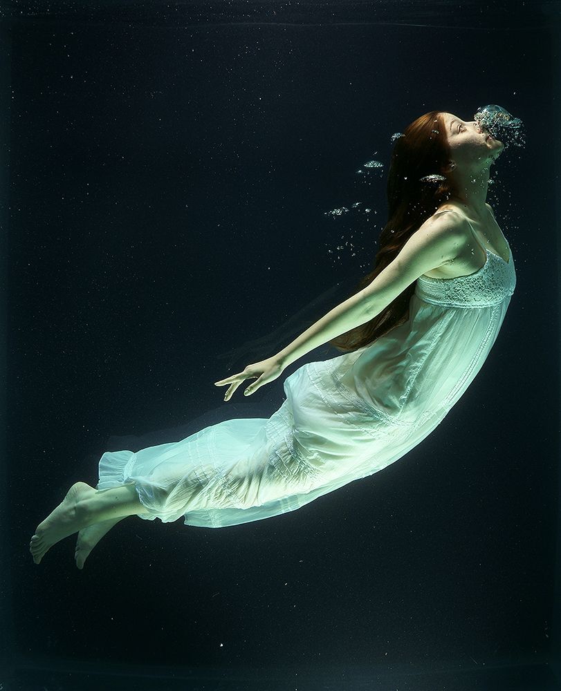 Underwater Artistic Portrait Shooting art print by Engin Akyurt for $57.95 CAD