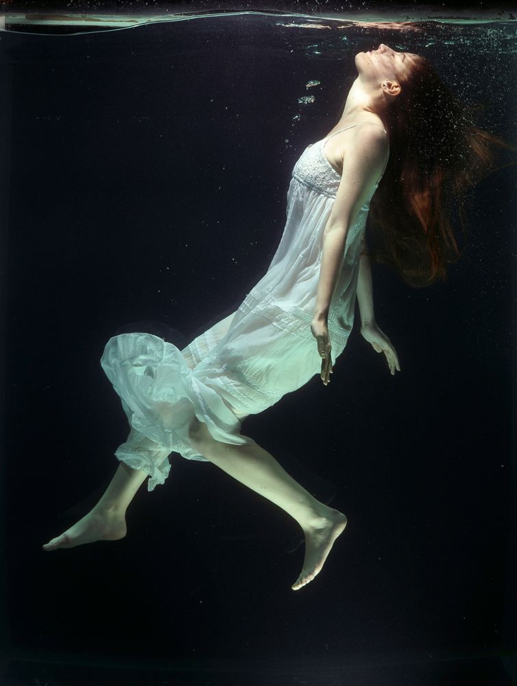 Underwater Artistic Portrait Shooting art print by Engin Akyurt for $57.95 CAD