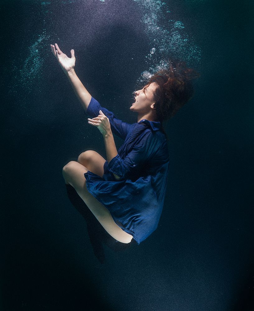 Underwater Artistic Portrait Shooting art print by Engin Akyurt for $57.95 CAD