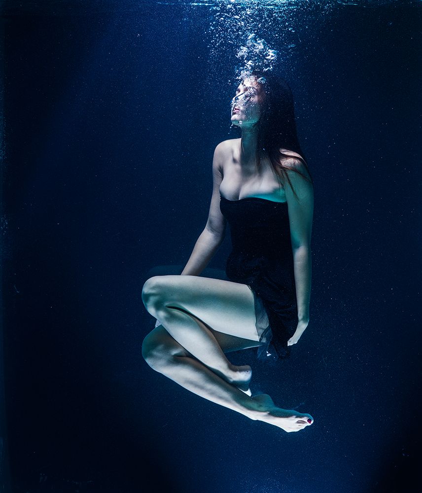 Underwater Artistic Portrait Shooting art print by Engin Akyurt for $57.95 CAD