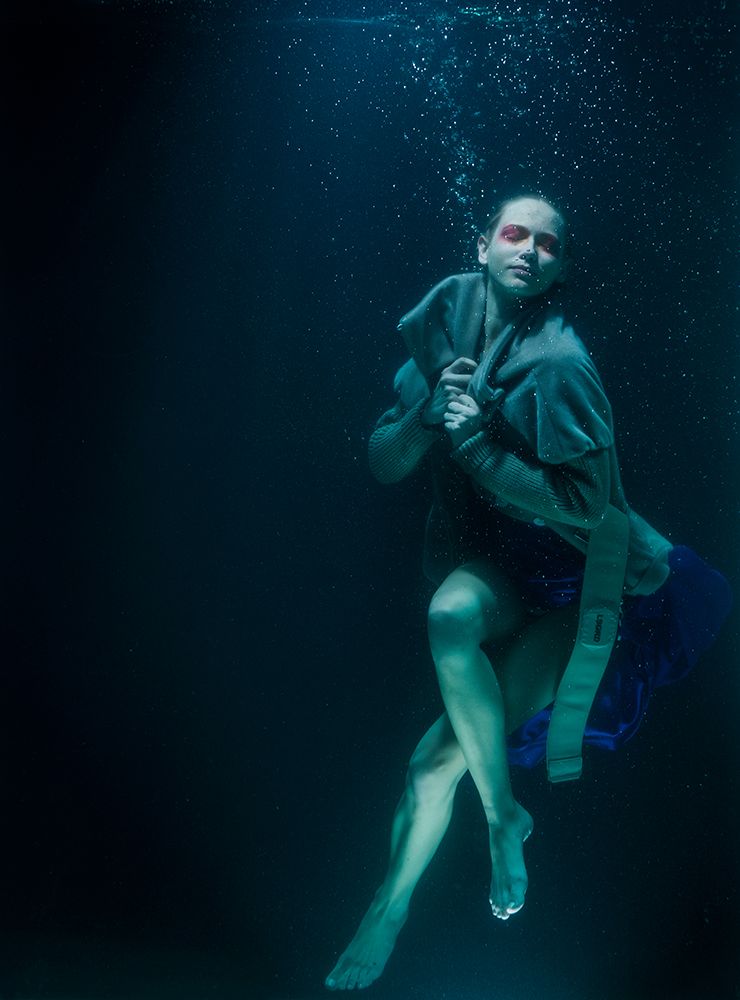 Underwater Artistic Portrait Shooting art print by Engin Akyurt for $57.95 CAD