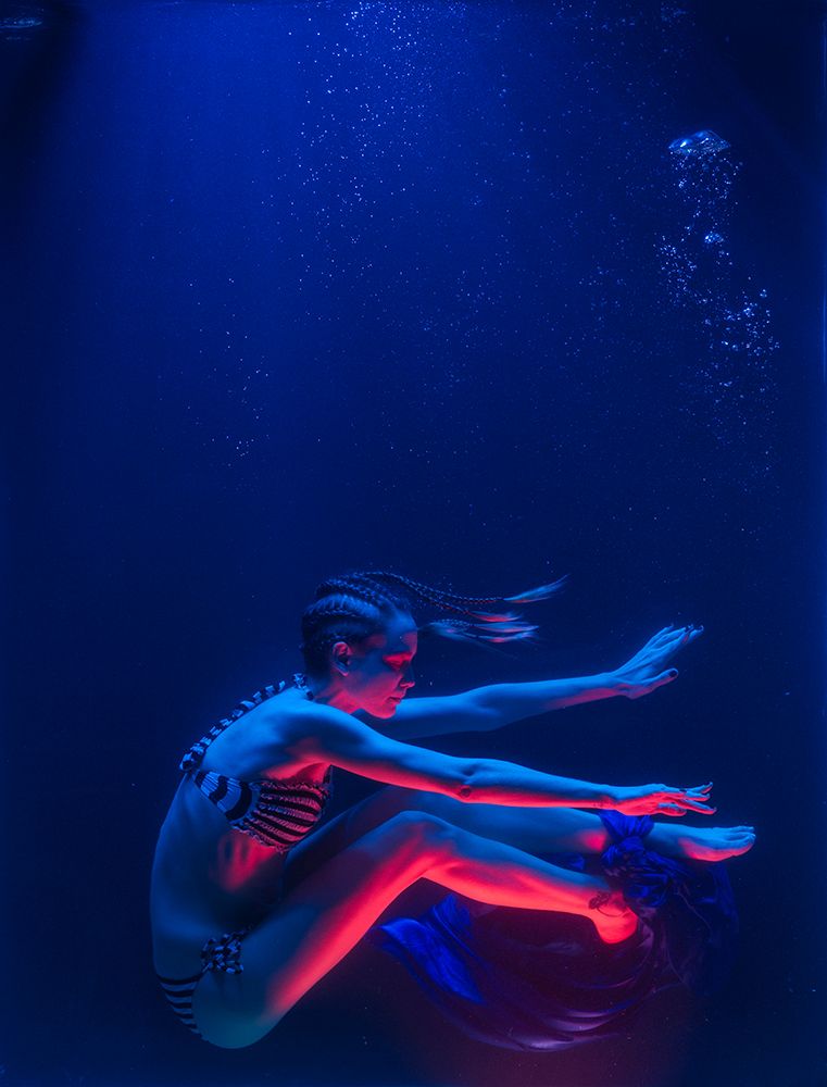 Underwater Artistic Portrait Shooting art print by Engin Akyurt for $57.95 CAD