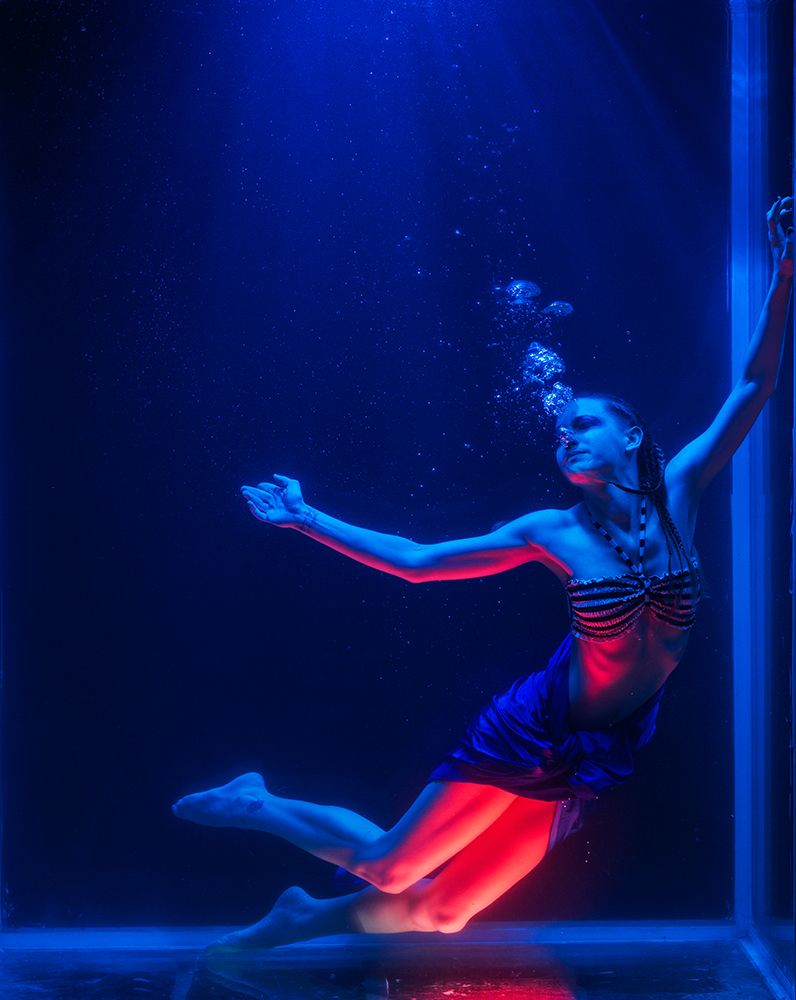 Underwater Artistic Portrait Shooting art print by Engin Akyurt for $57.95 CAD