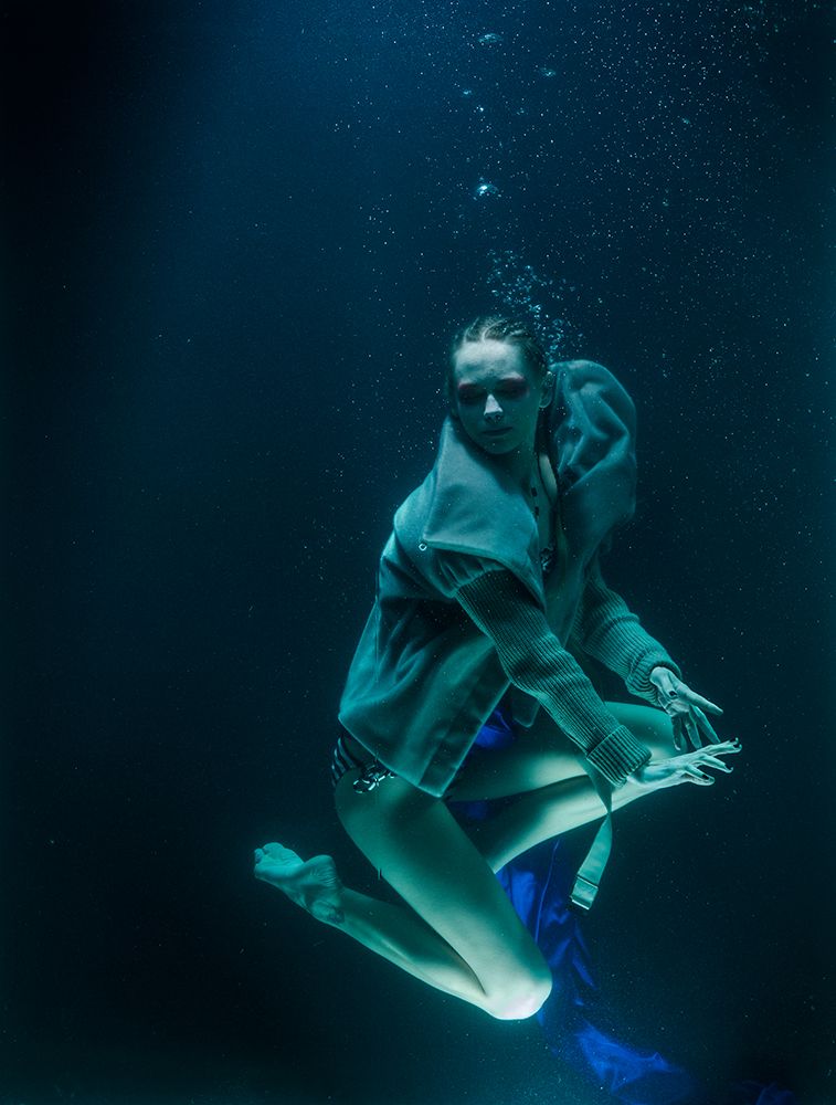 Underwater Artistic Portrait Shooting art print by Engin Akyurt for $57.95 CAD