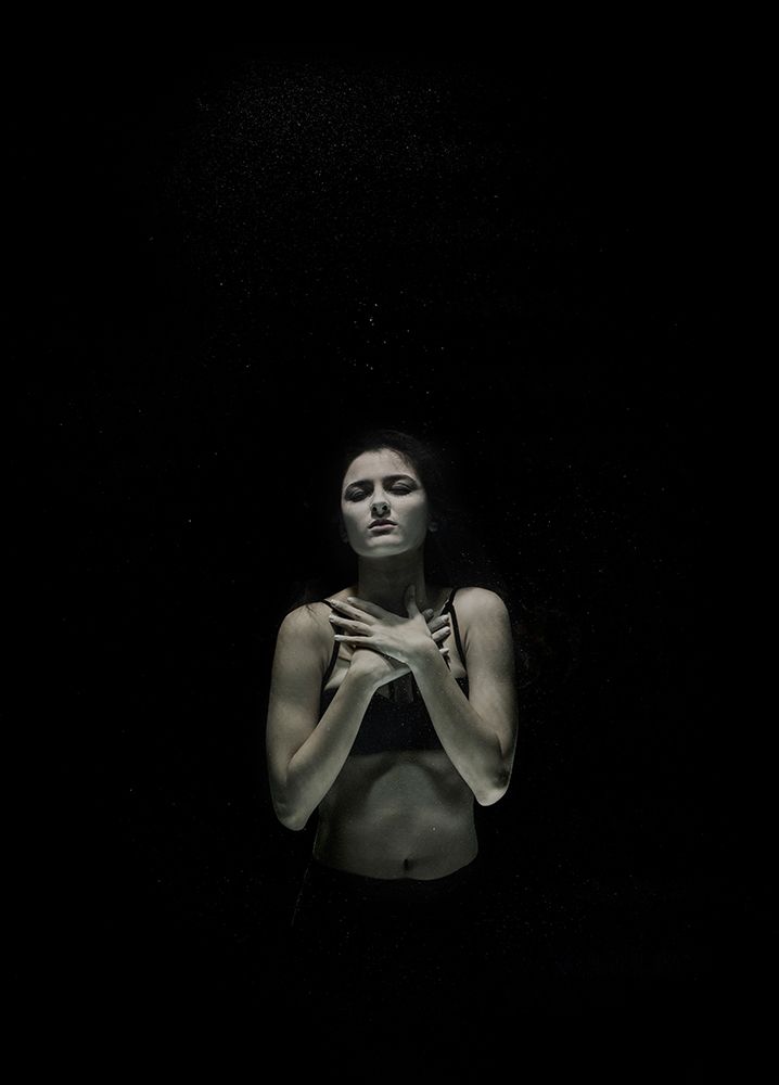 Underwater Artistic Portrait Shooting art print by Engin Akyurt for $57.95 CAD