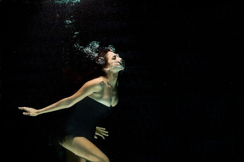 Underwater Artistic Portrait Shooting art print by Engin Akyurt for $57.95 CAD