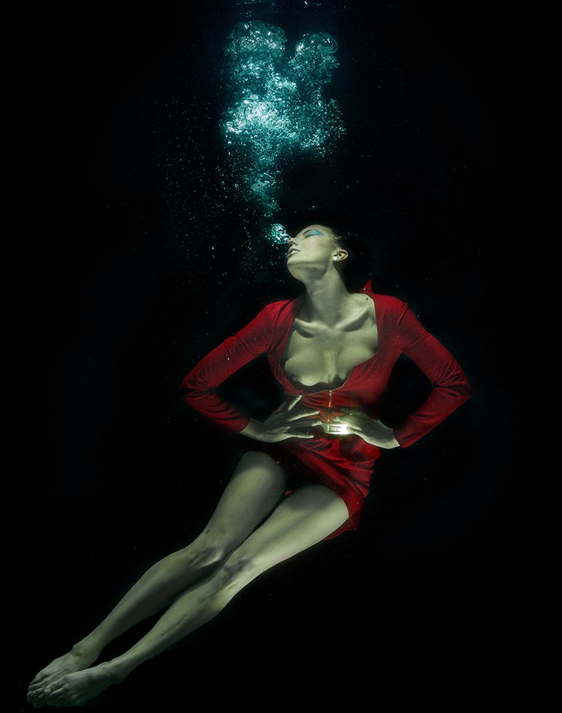 Underwater Artistic Portrait Shooting art print by Engin Akyurt for $57.95 CAD