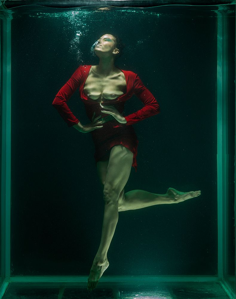 Underwater Artistic Portrait Shooting art print by Engin Akyurt for $57.95 CAD
