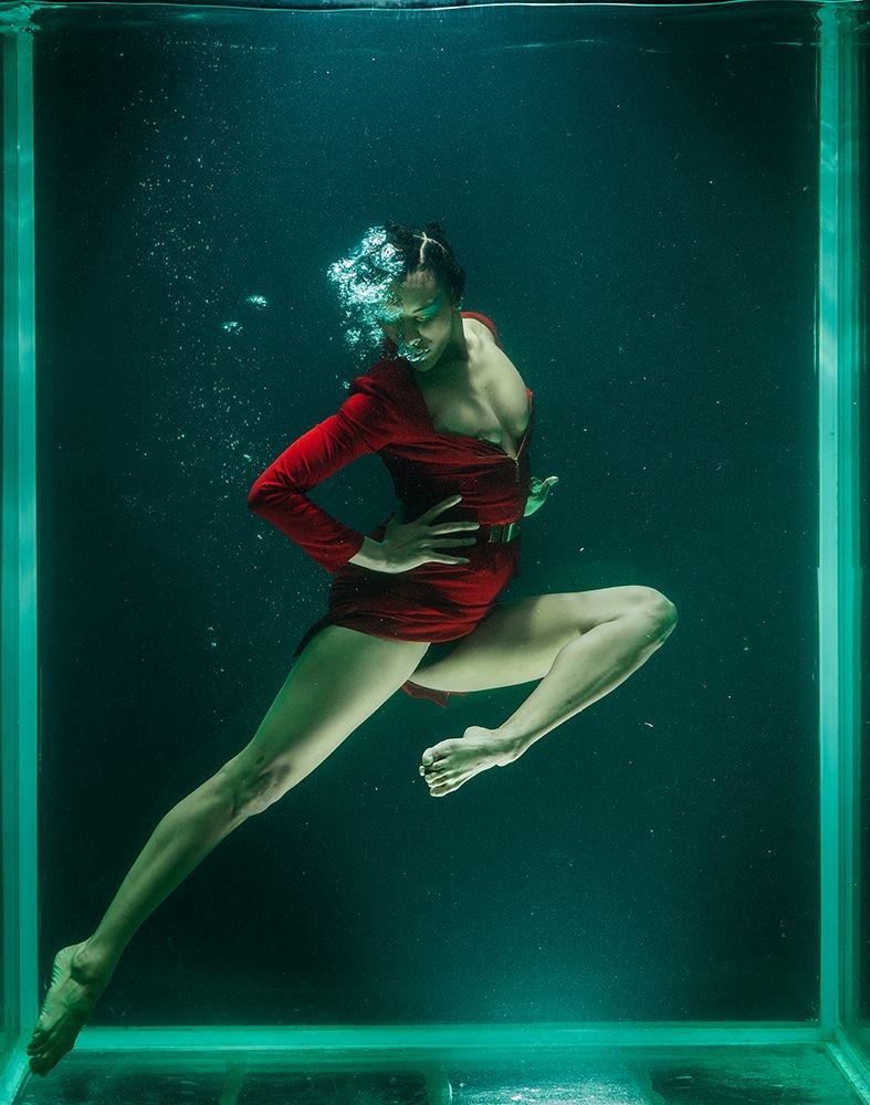 Underwater Artistic Portrait Shooting art print by Engin Akyurt for $57.95 CAD