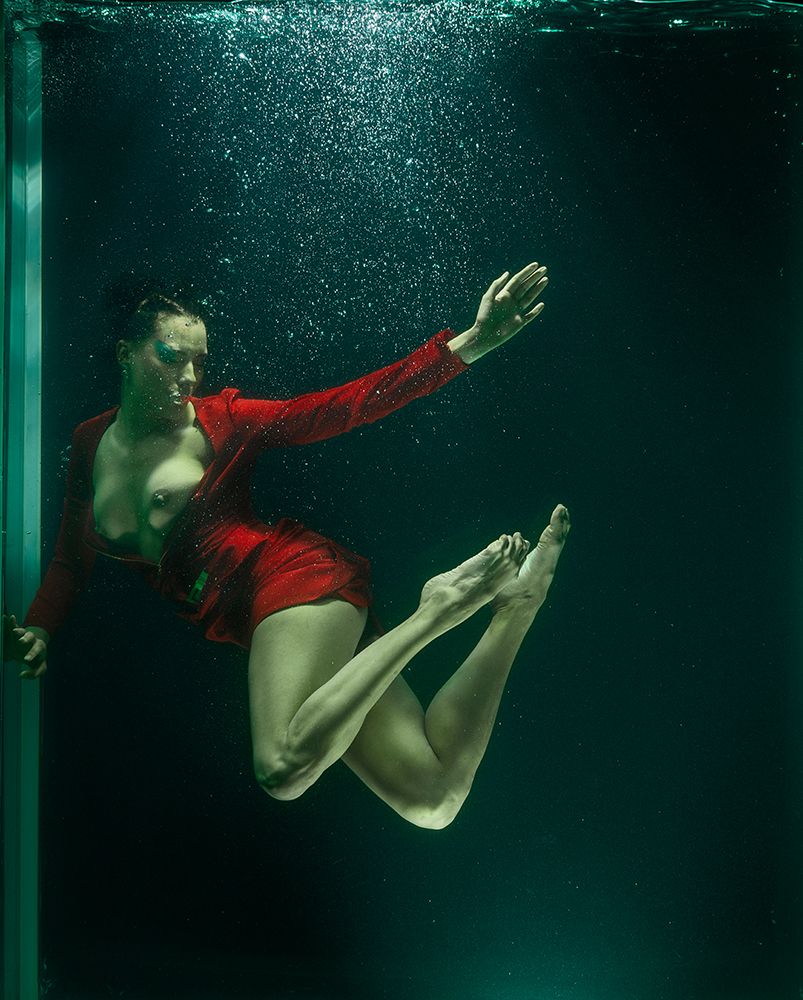 Underwater Artistic Portrait Shooting art print by Engin Akyurt for $57.95 CAD