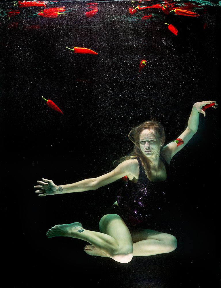 Underwater Artistic Portrait Shooting art print by Engin Akyurt for $57.95 CAD