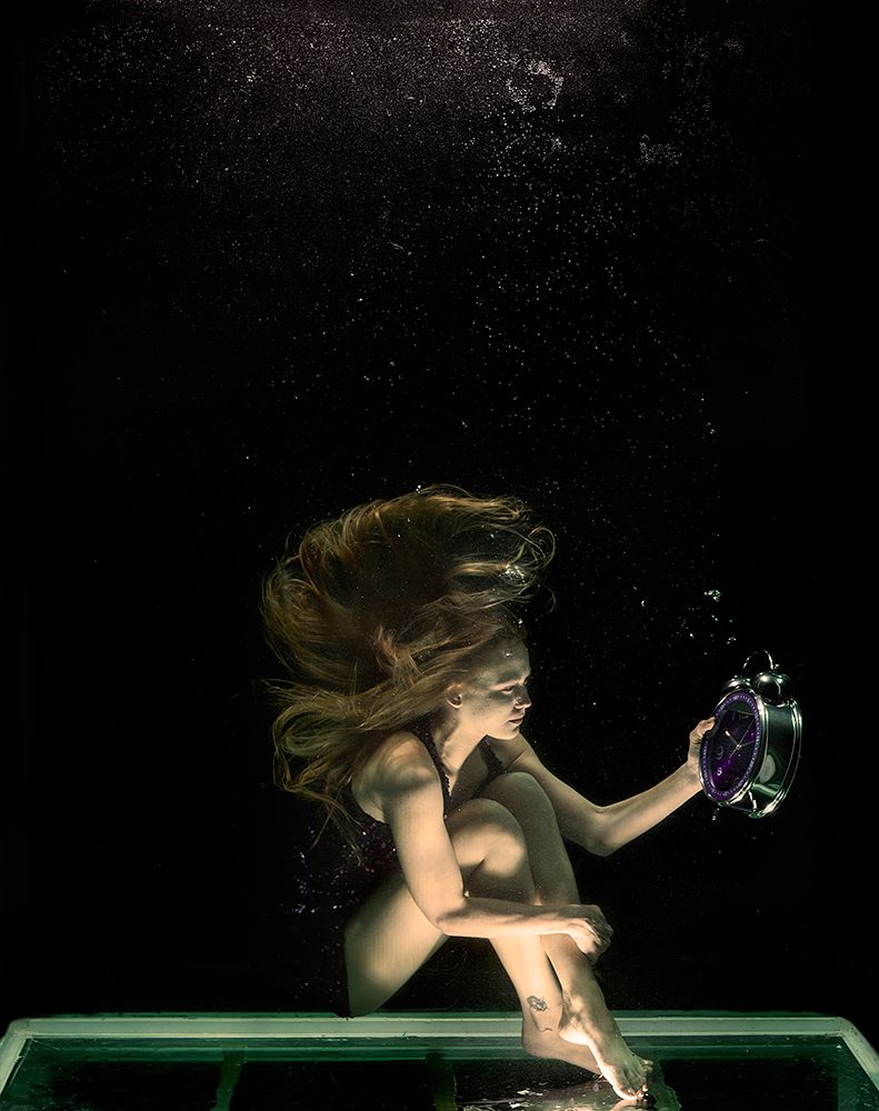 Underwater Artistic Portrait Shooting art print by Engin Akyurt for $57.95 CAD