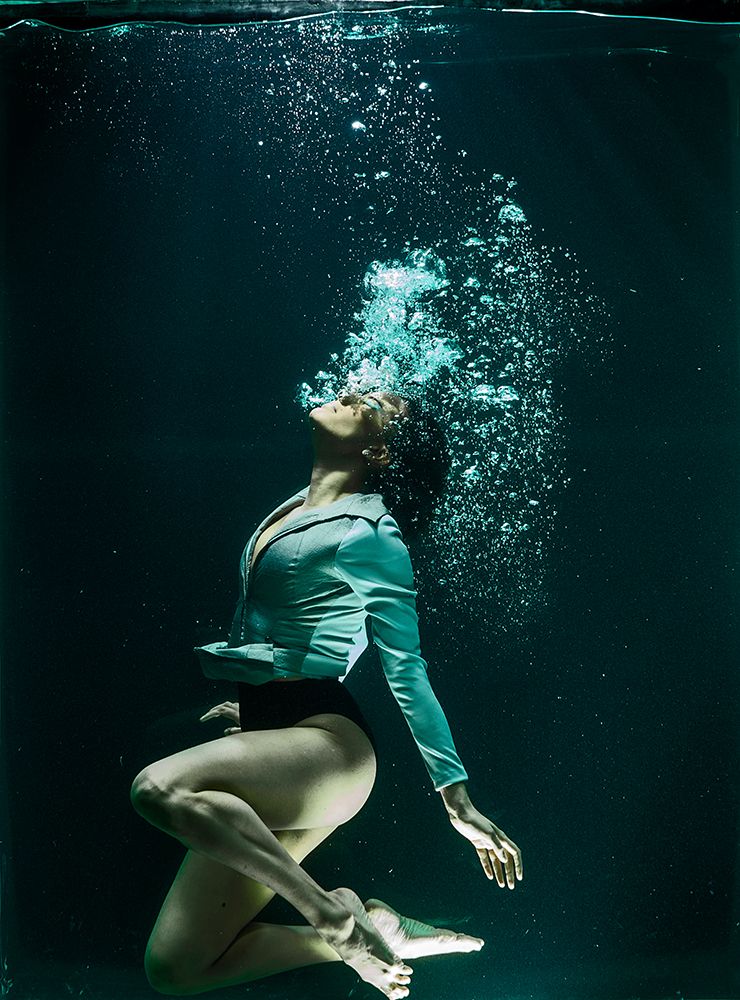Underwater Artistic Portrait Shooting art print by Engin Akyurt for $57.95 CAD