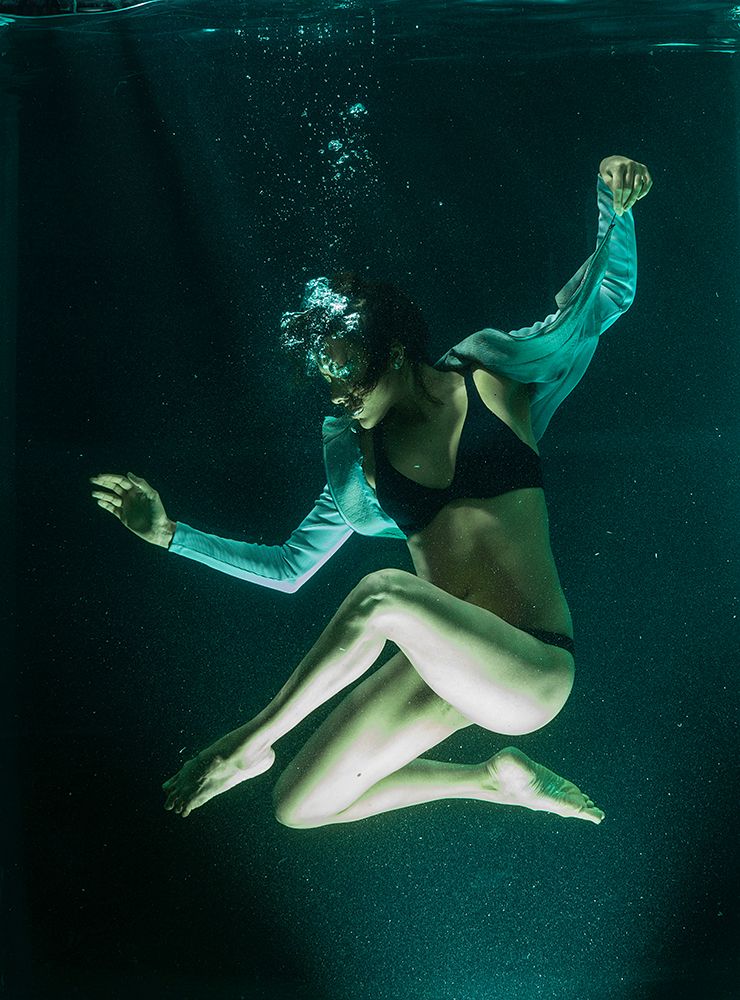 Underwater Artistic Portrait Shooting art print by Engin Akyurt for $57.95 CAD