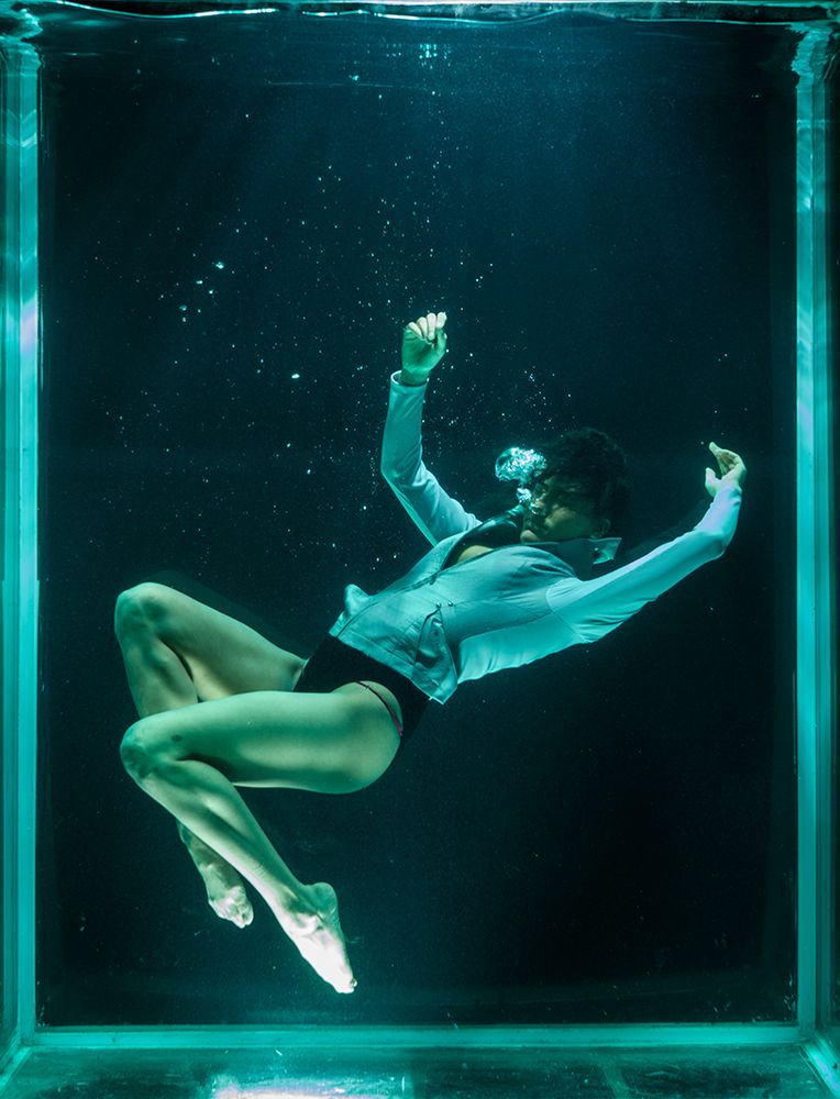 Underwater Artistic Portrait Shooting art print by Engin Akyurt for $57.95 CAD