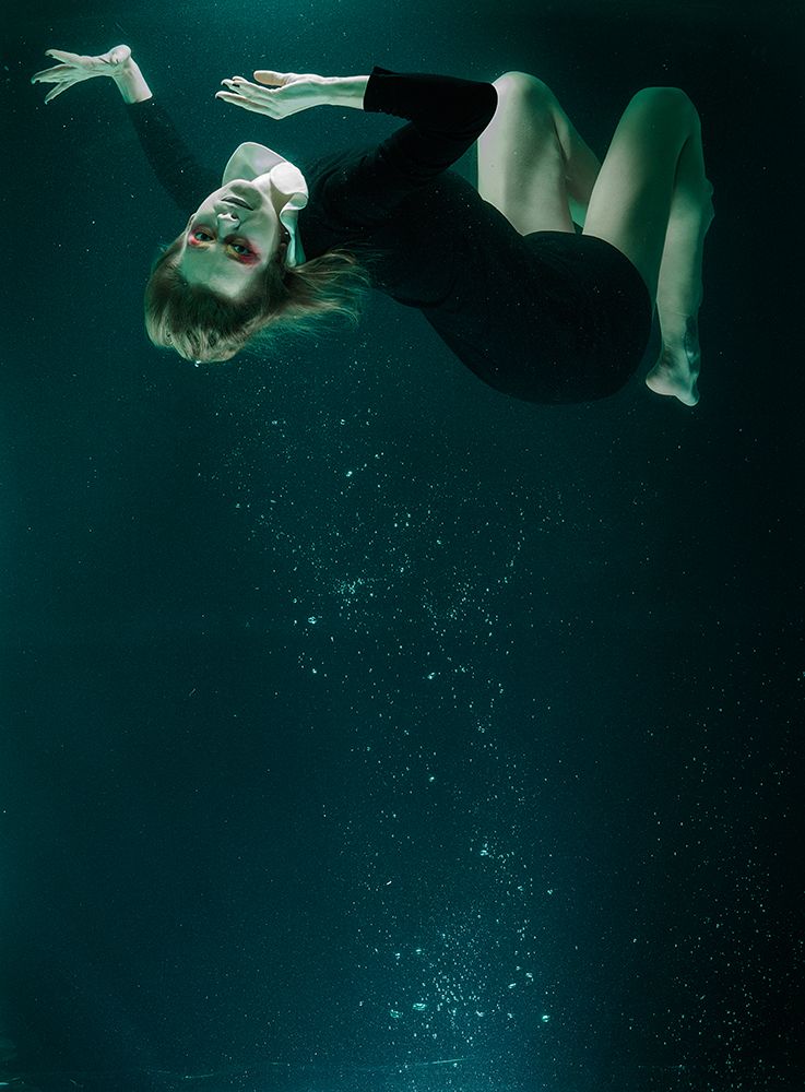 Underwater Artistic Portrait Shooting art print by Engin Akyurt for $57.95 CAD