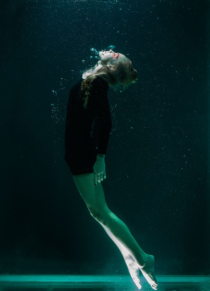 Underwater Artistic Portrait Shooting art print by Engin Akyurt for $57.95 CAD