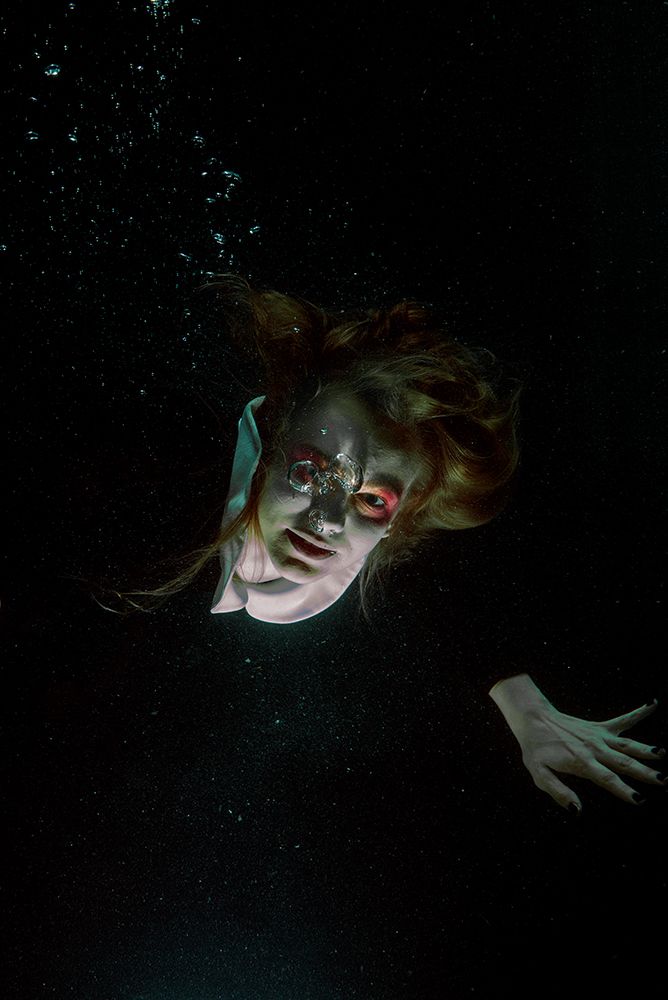 Underwater Artistic Portrait Shooting art print by Engin Akyurt for $57.95 CAD