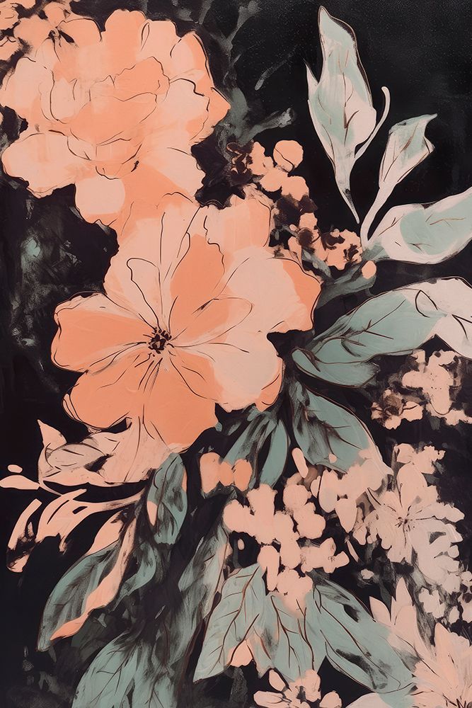Wild Flowers No 2 art print by Treechild for $57.95 CAD