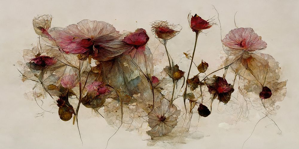 Wild Dry Roses art print by Treechild for $57.95 CAD
