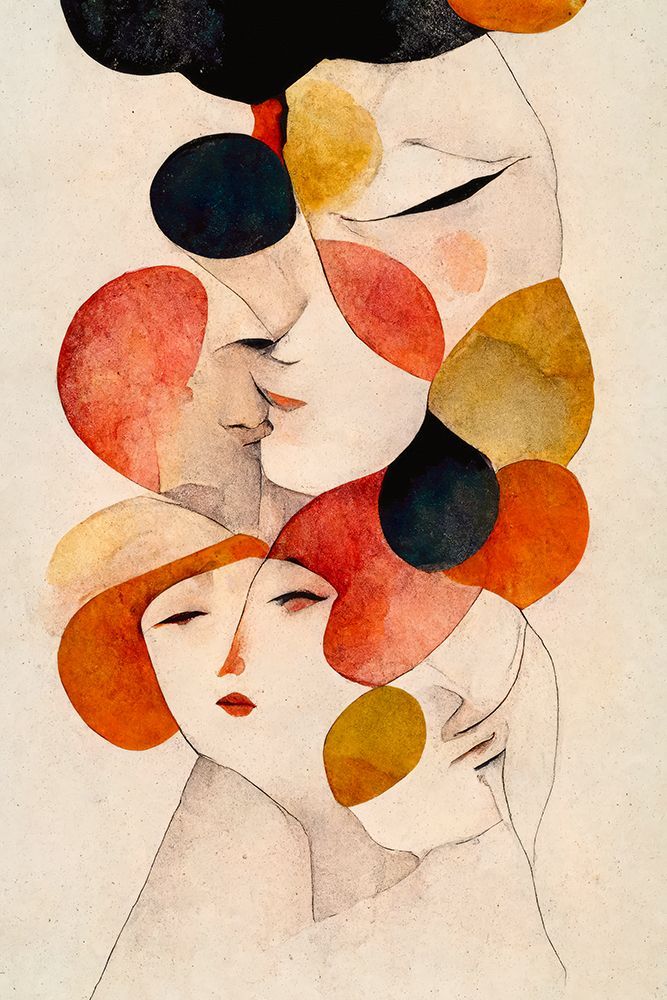 The Loving No 2 art print by Treechild for $57.95 CAD