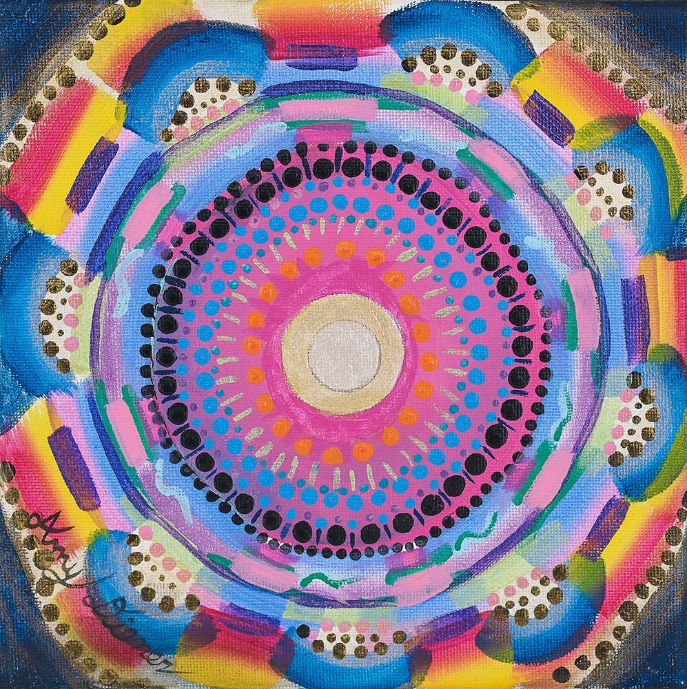 Colorful Zen art print by Amy Diener for $57.95 CAD