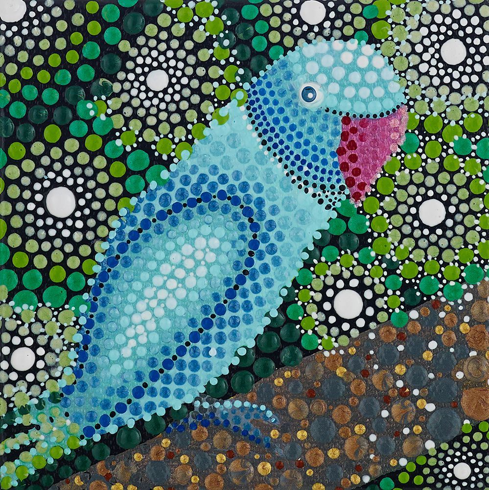 Jungle Parrot art print by Amy Diener for $57.95 CAD