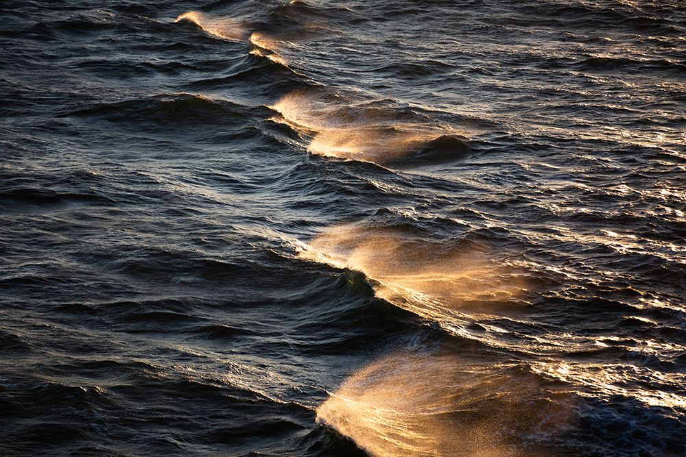 Sunkissed Waves art print by Mareike Bohmer for $57.95 CAD
