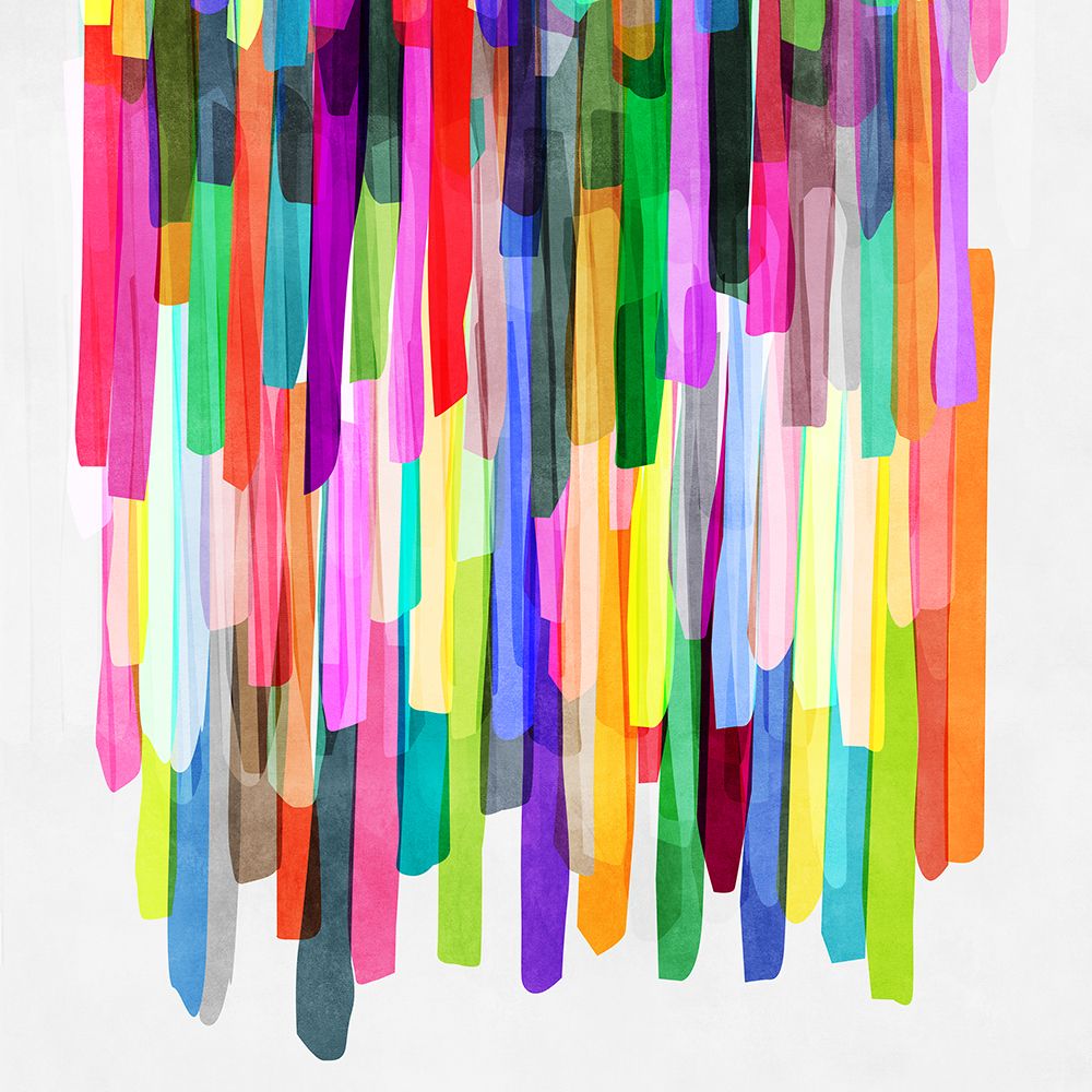 Colorful Stripes 4 art print by Mareike Bohmer for $57.95 CAD