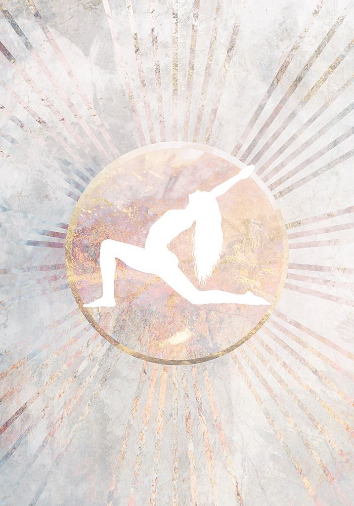 Sun Boho Yoga Marble 3 art print by Sarah Manovski for $57.95 CAD