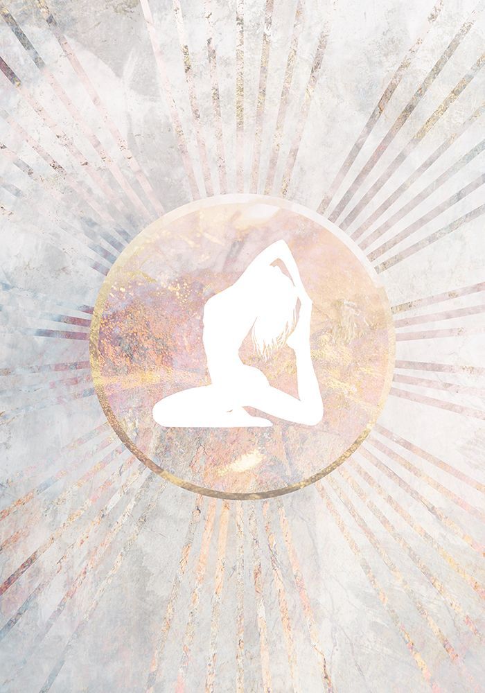 Sun Boho Yoga Marble 2 art print by Sarah Manovski for $57.95 CAD