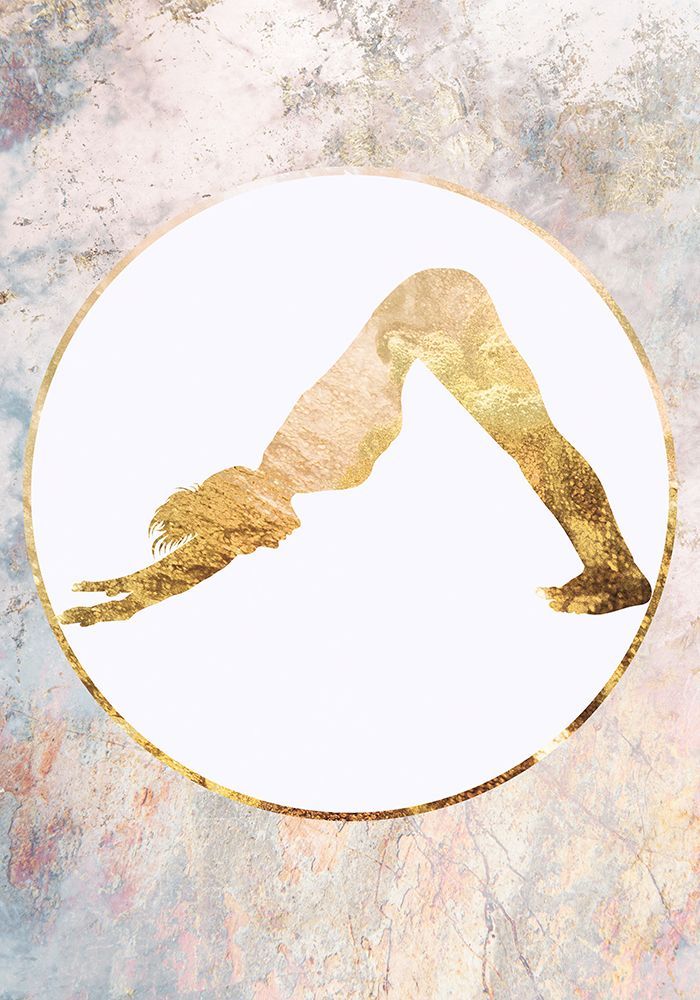 Yoga gold 1 art print by Sarah Manovski for $57.95 CAD