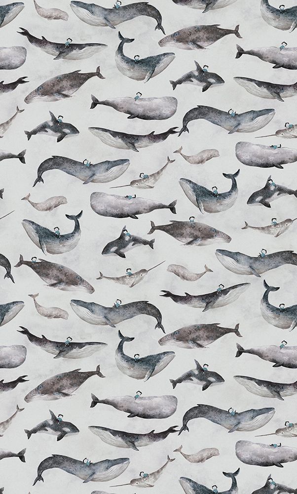Hl008  Whale Boy   1806mm X 3000mm art print by Hendon Lane for $57.95 CAD