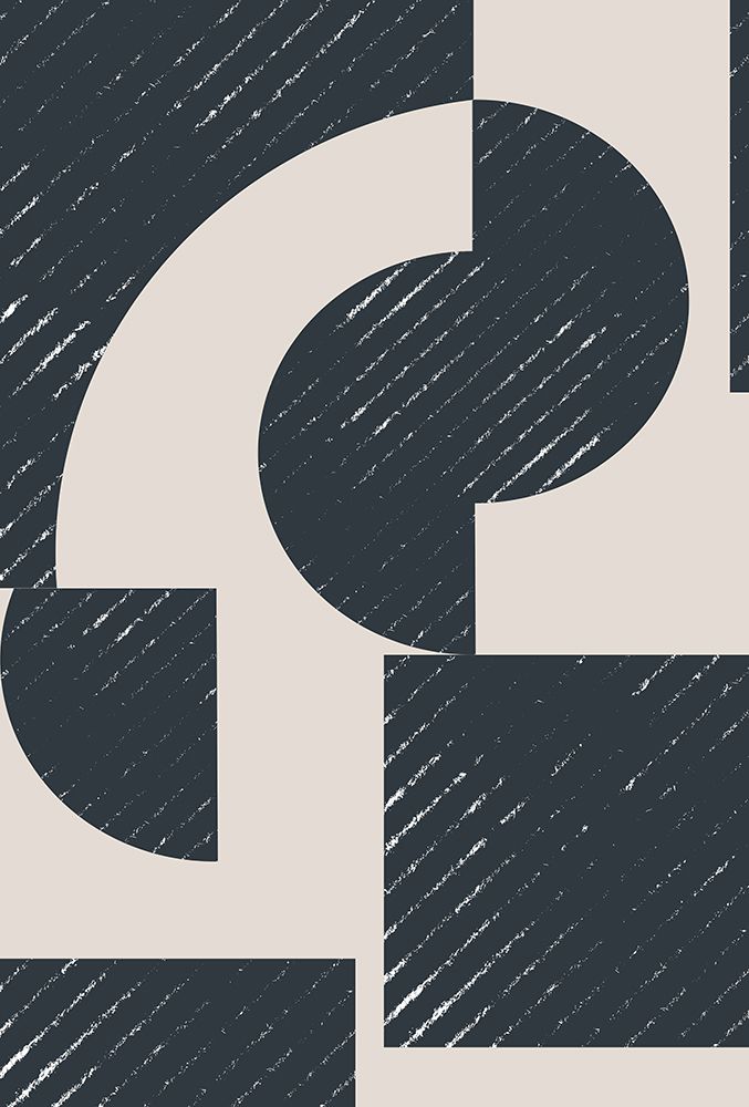 Geometric Modern No 1 art print by The Miuus Studio for $57.95 CAD