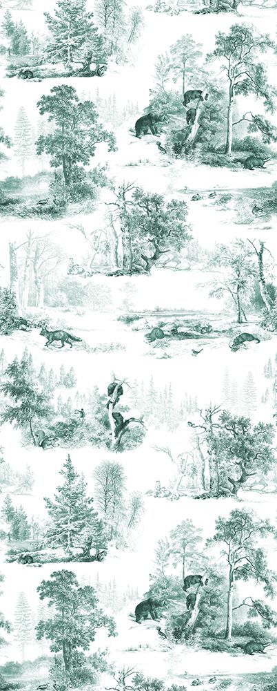 Hl012  Woodlands Green   1206mm X 3000mm art print by Hendon Lane for $57.95 CAD