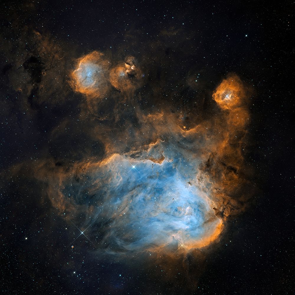 The Running Chicken Nebula art print by Vikas Chander for $57.95 CAD