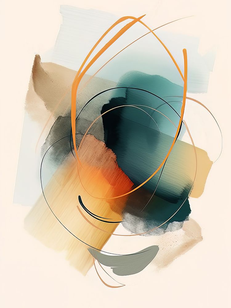 Abstract 17 art print by Bilge Paksoylu for $57.95 CAD