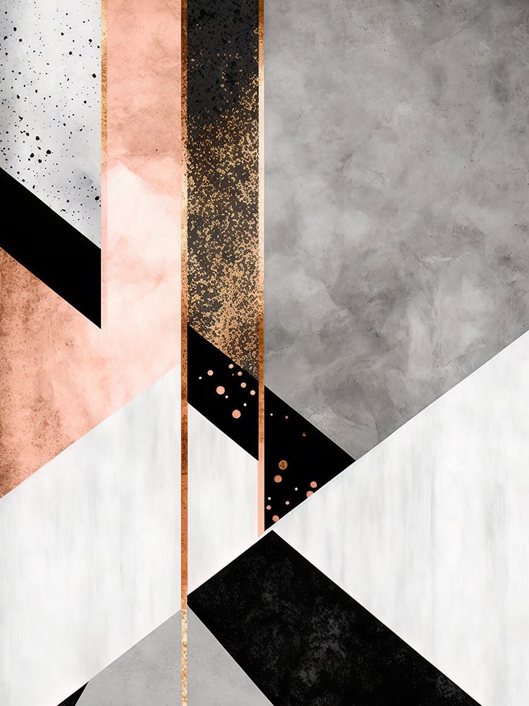 Geo Abstract 1 art print by Bilge Paksoylu for $57.95 CAD