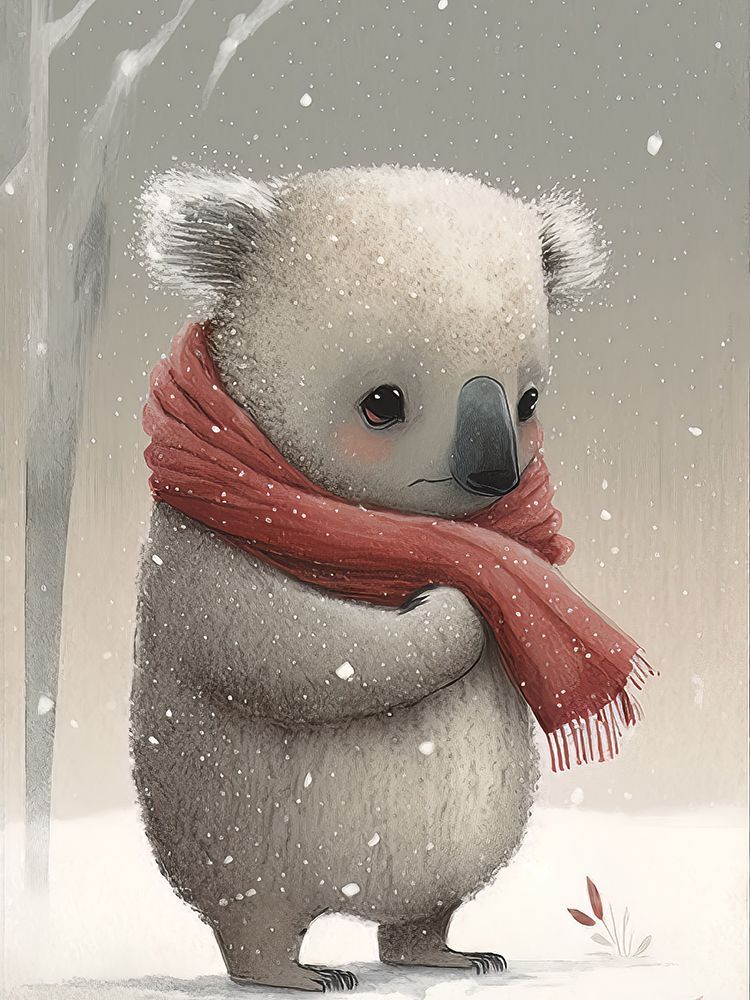 Koala 2 art print by Bilge Paksoylu for $57.95 CAD