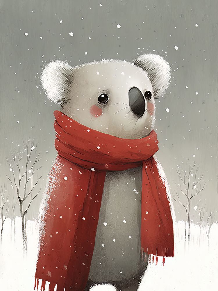 Koala 3 art print by Bilge Paksoylu for $57.95 CAD