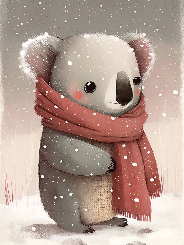 Koala 4 art print by Bilge Paksoylu for $57.95 CAD